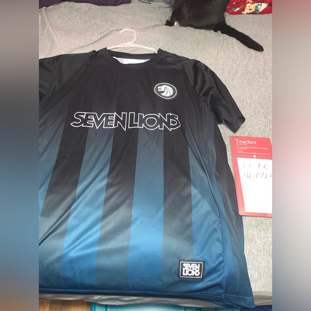 Seven lions Soccer jersey size Large